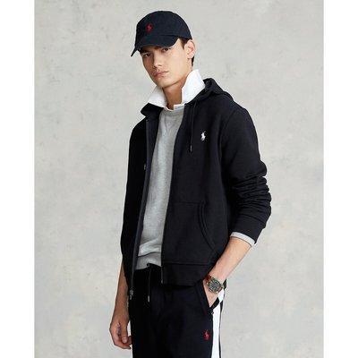 Sweat zippé en coton logo brodé POLO RALPH LAUREN