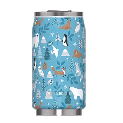 Canette isotherme Polaire 280 ml LES ARTISTES PARIS