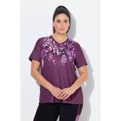 T-shirt technique à manches courtes et col ULLA POPKEN