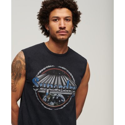 Débardeur à motif groupe de rock SUPERDRY