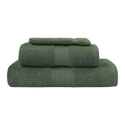 Ensemble de bain 3 pièces (1 drap de bain + 1 serviette de toilette + 1 gant) LUXURY SENSEI MAISON
