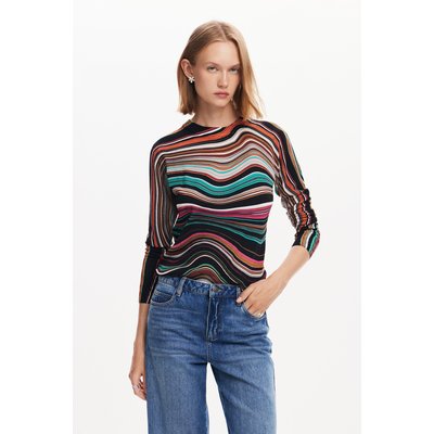 Pull à rayures ondulées DESIGUAL