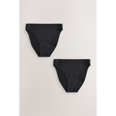 Culotte menstruelle coupe échancrée, lot de 2 NEXT