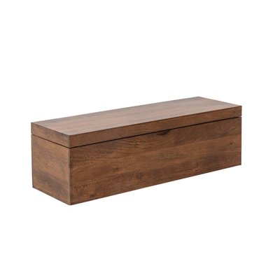 Coffre banc en bois de manguier BABETH MADE IN MEUBLES 