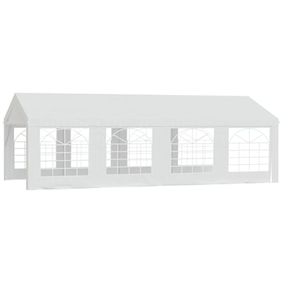 Tente de fête PE Blanc OUTSUNNY