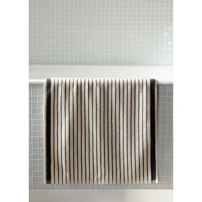 Tapis de bain rayé 100 % coton MANGO HOME