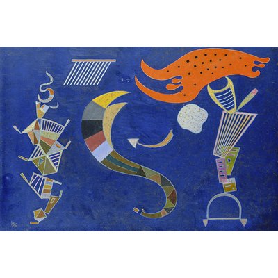 Tableau célèbre La Flèche de Kandinsky HEXOA