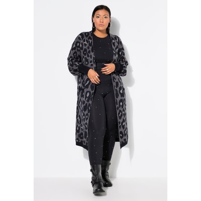 Cardigan oversize long. Motif léopard STUDIO UNTOLD