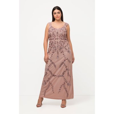 Robe à bretelles, paillettes, ligne en A ULLA POPKEN
