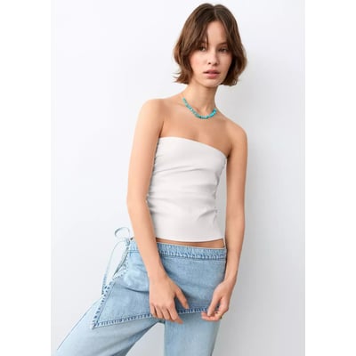 Top bustier MANGO TEEN
