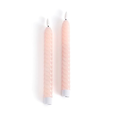 Lot de 2 bougies Led torsadées, Galaty LA REDOUTE INTERIEURS