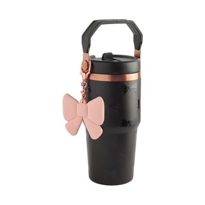Gourde motif nœud 600 ml avec chaîne et NEXT