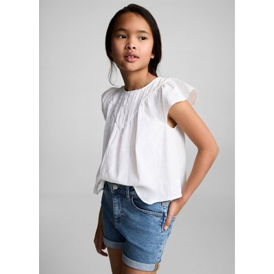 Short en jean droit MANGO KIDS