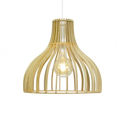 Suspension en bois de peuplier, BISTONE C-CREATION