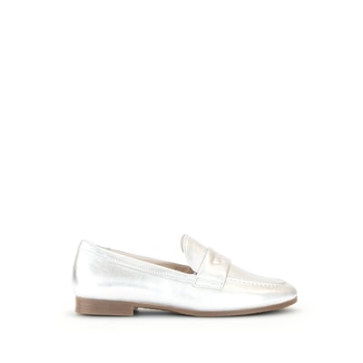 Mocassins en cuir à talon décroché GABOR