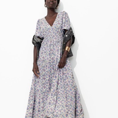 Robe longue imprimée PROMOD