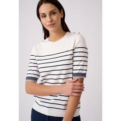 Pull rayé manches aux coudes DAMART