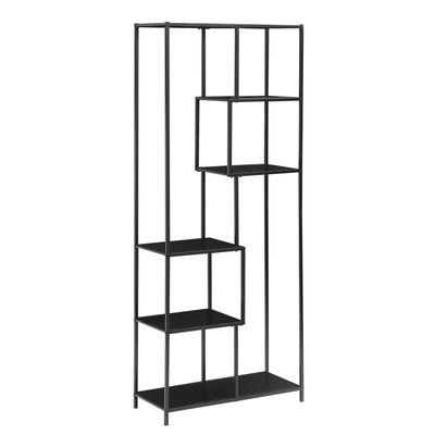 Etagère bibliothèque, 5 niveaux, métal, KNUT NORDLYS
