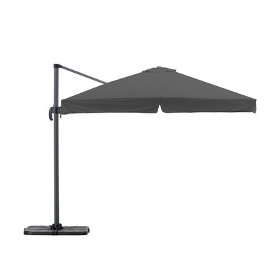 Set parasol deporté, carré, MILAN DEFORA HOME