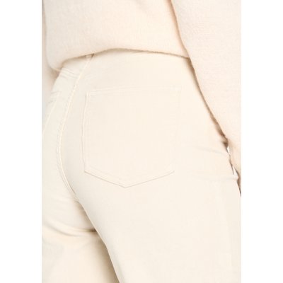 Pantalon droit en velours milleraies LOLALIZA