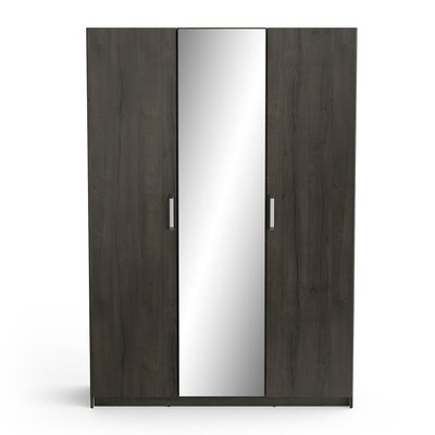 Armoire 3 Portes avec Miroir L133,5 x H191,5 cm - Richmond CALICOSY