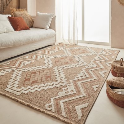 Tapis intérieur extérieur à motif ethnique TULUM NAZAR RUGS