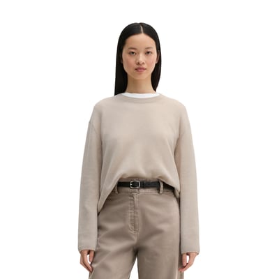 Pull en vrac en laine d'agneau moelleuse MARC O'POLO