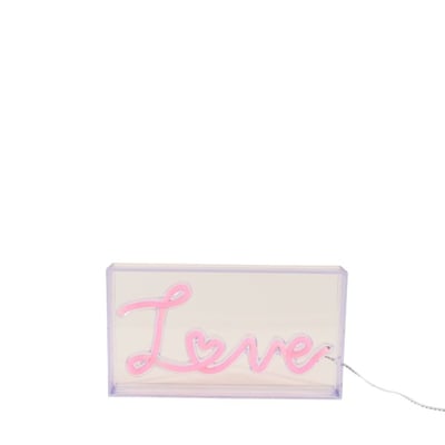 Cadre néon Love 23x13cm ORNAMI