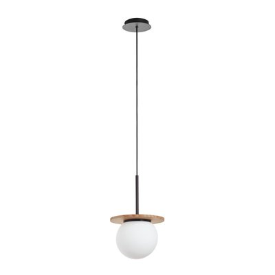 Suspension salle de bain Floc bois naturel IP44 MILLUMINE