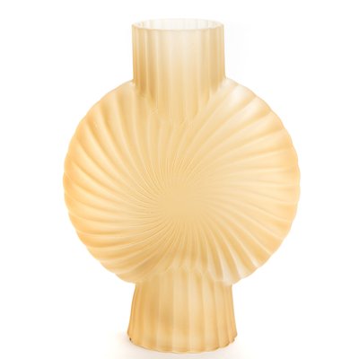 Vase Léone moutarde 27 AMADEUS