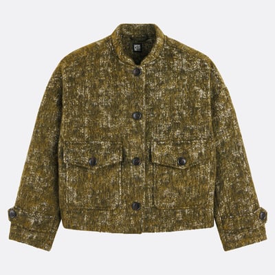 Chaqueta corta y amplia con cierre de botones LA REDOUTE COLLECTIONS