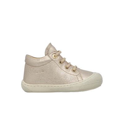 Chaussures premiers pas en cuir metallisé COCOON NATURINO