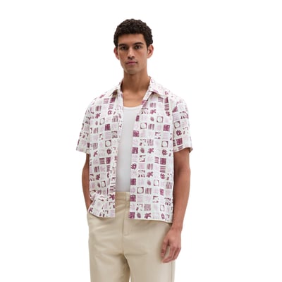 Chemise regular en popeline de coton bio MARC O'POLO