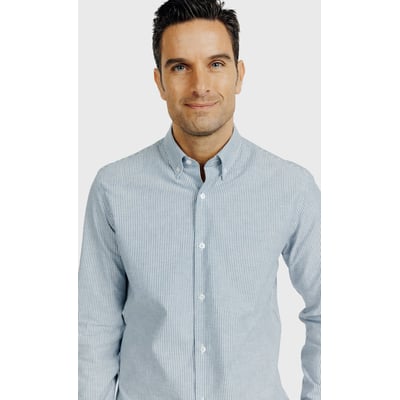 Chemise Slim fit fines rayures texturées ACROSS