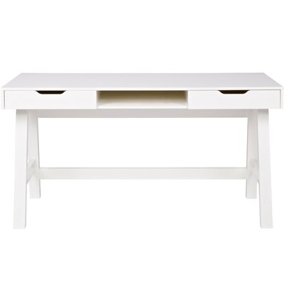 Bureau en pin brossé avec tiroirs - NIKKI WOOOD