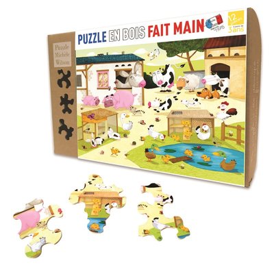 La ferme d'Olivier Huette PUZZLE MICHELE WILSON