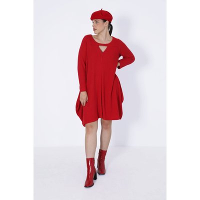 Robe pull en maille unie JEAN-MARC PHILIPPE