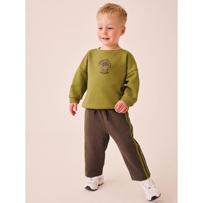 Sweat ras du cou imprimé/pantalon de jogging NEXT
