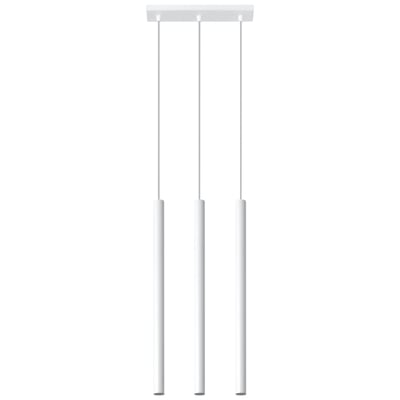 Suspension Acier Blanc G9 3 Pastelo Line EDEN