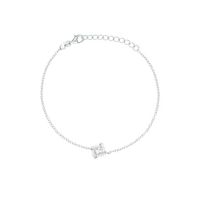 Bracelet en argent 925 et oxyde de zirconium CLEOR