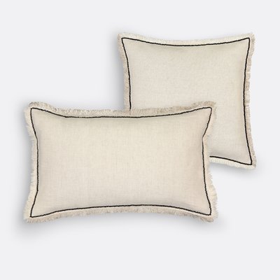 Federa per cuscino lino/cotone, Menorca LA REDOUTE INTERIEURS