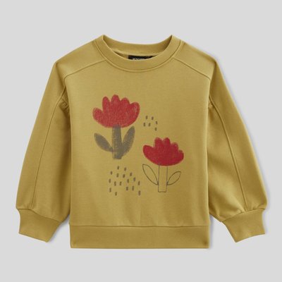 Sweat imprimé contenant du coton BIO MONOPRIX