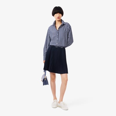 Jupe courte plissée LACOSTE