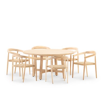 Salon de jardin, 6 fauteuils, SIENA & MODENA DEFORA HOME