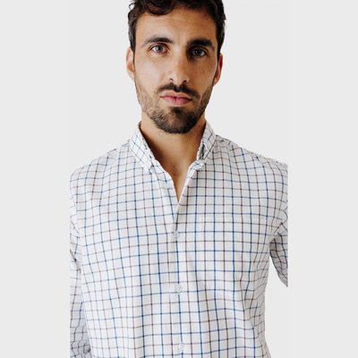 Chemise Regular fit à carreaux épais en twill ACROSS