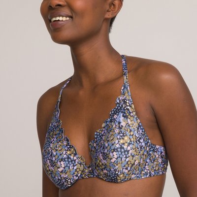 Parte de arriba de bikini tipo foulard, estampado de flores LA REDOUTE COLLECTIONS