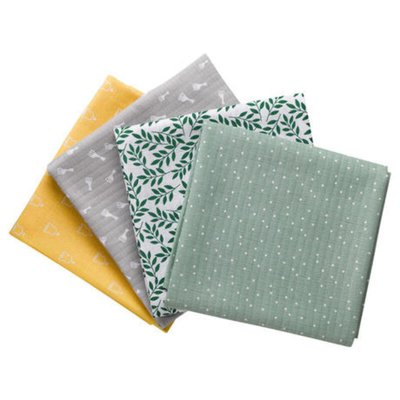 Set de 4 langes color Sophie la girafe VULLI
