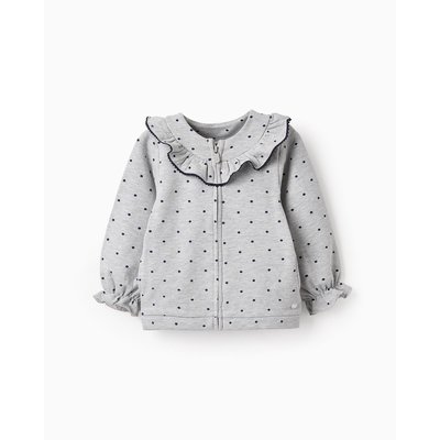 Gilet gris fille shop