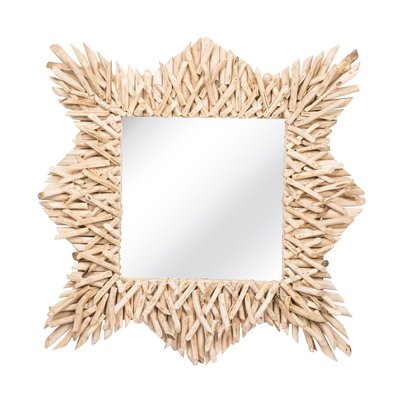 Miroir en branches de teck NOW'S HOME