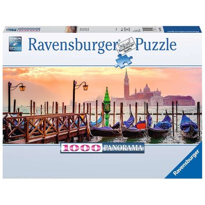 Puzzle Gondoles à Venise (Panorama) 1000 pièces RAVENSBURGER